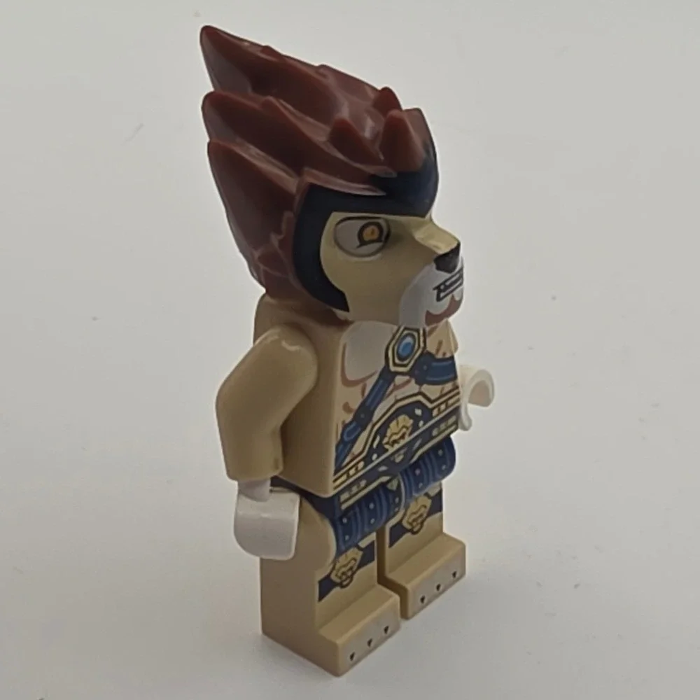 LEGO Legends of Chima Lennox Minifigure Lion Tribe Tan Mini Fig